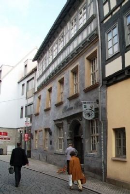 [Haus] zum Schwarzen Horn / The Black Horn and Marker image. Click for full size.
