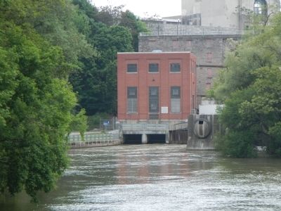 What remains of the Electric Building can be seen behind the brick building in the foreground. Click for full size. What remains of the Electric Building can be seen behind the brick building in the foreground image. Click for full size.