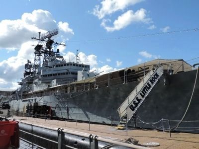 Close-up of USS <i>Little Rock</i> (CLG-4). Click for full size. Close-up of USS <i>Little Rock</i> (CLG-4) image. Click for full size.