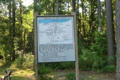 New Bern Battlefield Park Map image. Click for full size.