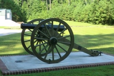 New Bern Battlefield Park Cannon image. Click for full size.