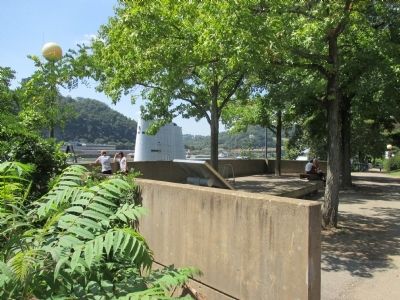 Three Rivers Heritage Trail Marker. Click for full size. Three Rivers Heritage Trail Marker image. Click for full size.