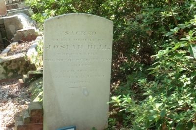 Josiah Bell Tombstone-Old Burying Ground Cemetery image. Click for full size.