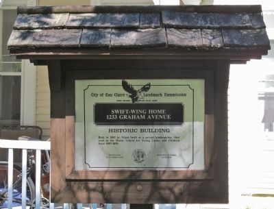 Swift-Wing Home Marker. Click for full size. Swift-Wing Home Marker image. Click for full size.