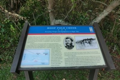 Hoop Pole Creek Marker image. Click for full size.