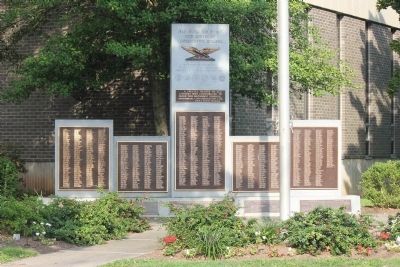 World War II 50th Anniversary Commemorative Memorial. Click for full size. World War II 50th Anniversary Commemorative Memorial image. Click for full size.