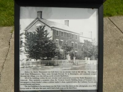 Before the Battle Monument Marker. Click for full size. Before the Battle Monument Marker image. Click for full size.
