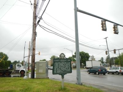 Andrew Jackson’s Visit Marker. Click for full size. Andrew Jackson’s Visit Marker image. Click for full size.