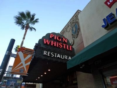 Pig' N Whistle - Awning and Sign. Click for full size. Pig' N Whistle - Awning and Sign image. Click for full size.