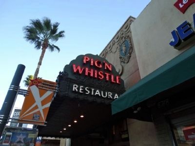 Pig' N Whistle - Awning and Sign image. Click for full size.