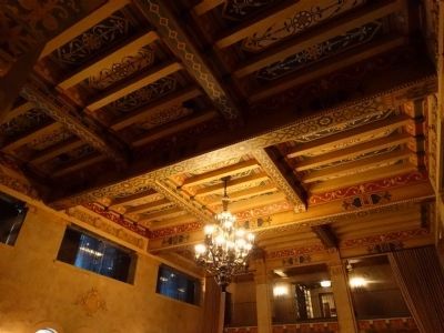 The Roosevelt Hotel - Lobby Ceiling. Click for full size. The Roosevelt Hotel - Lobby Ceiling image. Click for full size.