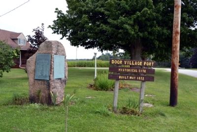 Door Village Fort Historical Site image. Click for full size.