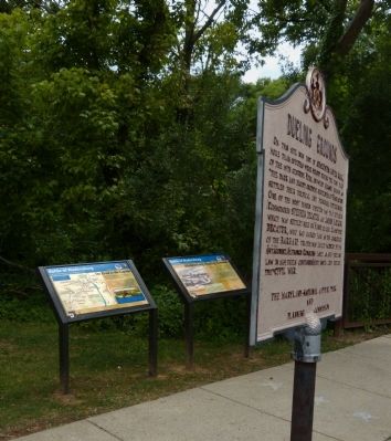 Three Marker's at Dueling Creek. Click for full size. Three Marker's at Dueling Creek image. Click for full size.