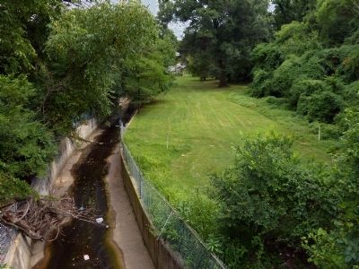 Dueling Creek and The Dueling Grounds from the Bridge. Click for full size. Dueling Creek and The Dueling Grounds from the Bridge image. Click for full size.