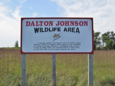 Dalton Johnson Wildlife Area Marker image. Click for full size.