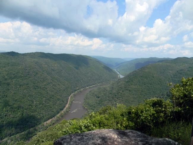 New River Gorge. Click for full size. New River Gorge image. Click for full size.
