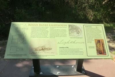 Bogue Banks Lighthouse Marker image. Click for full size.