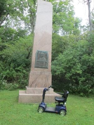 Orton Memorial Marker. Click for full size. Orton Memorial Marker image. Click for full size.