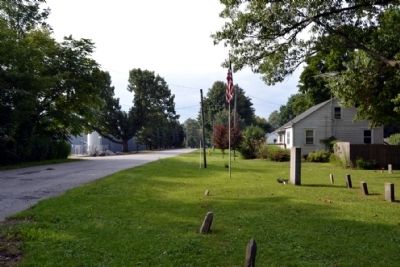 View to south along Park Street. Click for full size. View to south along Park Street image. Click for full size.