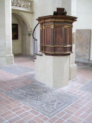 Predigerkirche / Preachers' Church Pulpit image. Click for full size.