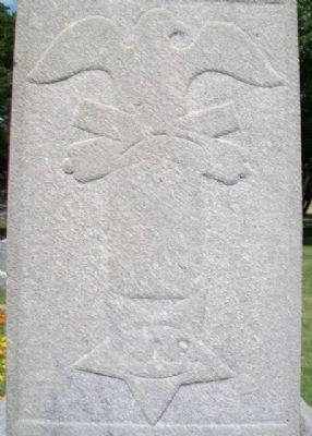 Civil War Memorial Engraving. Click for full size. Civil War Memorial Engraving image. Click for full size.