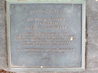 The Other Clifton Gorge Marker image. Click for full size.