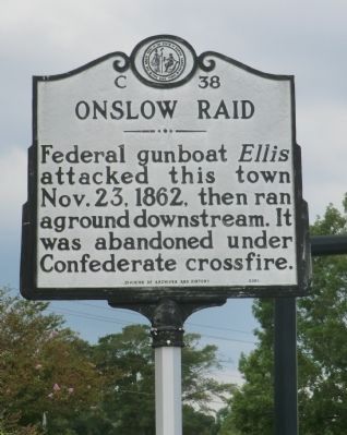 Onslow Raid Marker image. Click for full size.