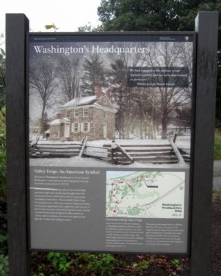 Washingtons Headquarters Marker image. Click for full size.