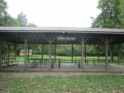 Camp Birch's Erwin Pavilion image. Click for full size.