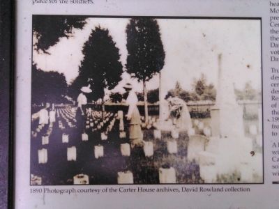 McGavock Confederate Cemetery Marker. Click for full size. McGavock Confederate Cemetery Marker image. Click for full size.