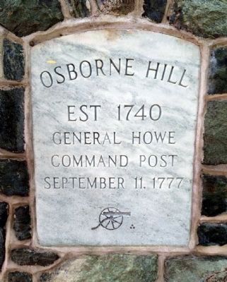 Osborne Hill Marker. Click for full size. Osborne Hill Marker image. Click for full size.