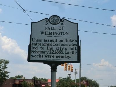 Fall of Wilmington Marker image. Click for full size.