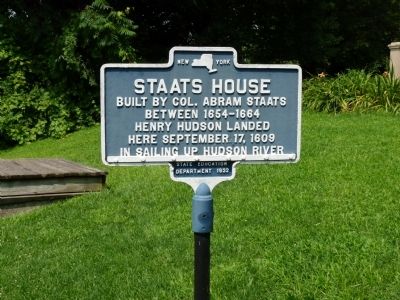 Staats House Marker image. Click for full size.