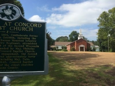 Concord Baptist Church. Click for full size. Concord Baptist Church image. Click for full size.