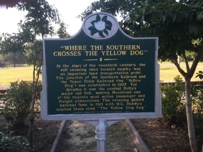 Where The Southern Crosses The Dog Marker image. Click for full size.