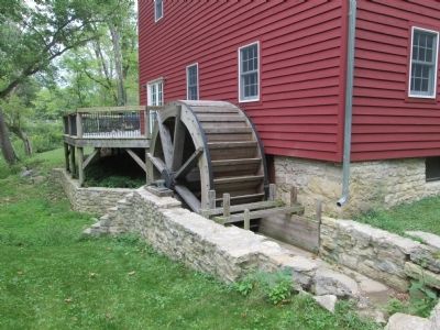 rear of Grinnell Mill image. Click for full size.