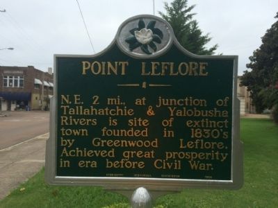 Point LeFlore Marker image. Click for full size.