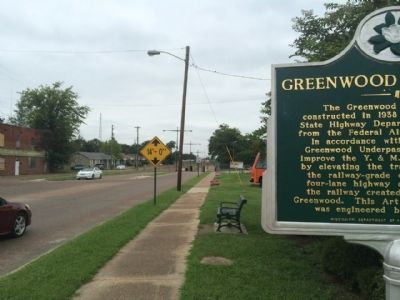 Greenwood Underpass Marker Area image. Click for full size.