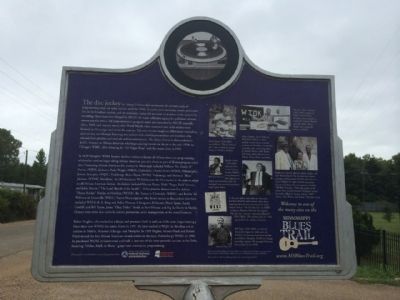 Blues Deejays Marker (Rear) image. Click for full size.
