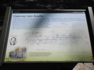 Gateway to Acadia Marker image. Click for full size.