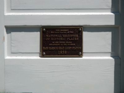 National Register of Historic Places plaque image. Click for full size.