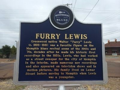 Furry Lewis Marker (Front) image. Click for full size.