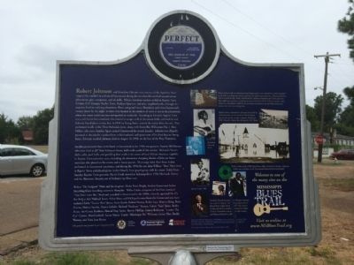 Baptist Town Marker (Rear) image. Click for full size.