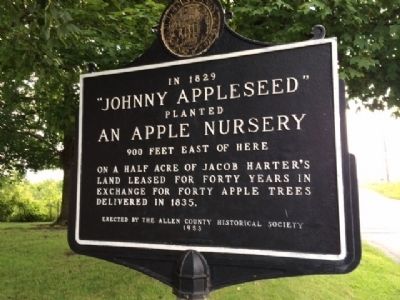 "Johnny Appleseed" Marker image. Click for full size.