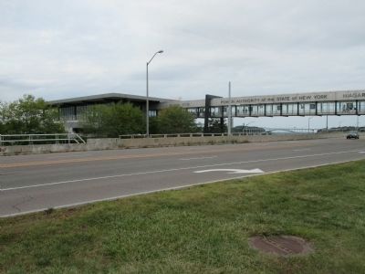 Niagara Power Plant Pedestrian Overpass. Click for full size. Niagara Power Plant Pedestrian Overpass image. Click for full size.