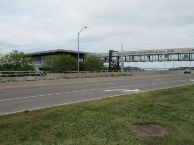 Niagara Power Plant Pedestrian Overpass image. Click for full size.