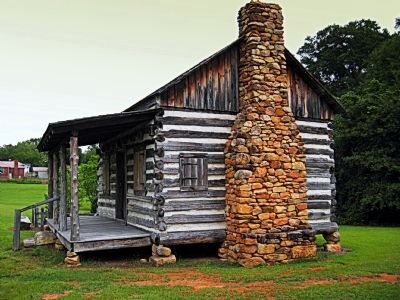 Templeton-Drake Cabin ca. 1764 Marker. Click for full size. Templeton-Drake Cabin ca. 1764 Marker image. Click for full size.