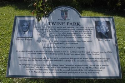 Twine Park Marker image. Click for full size.