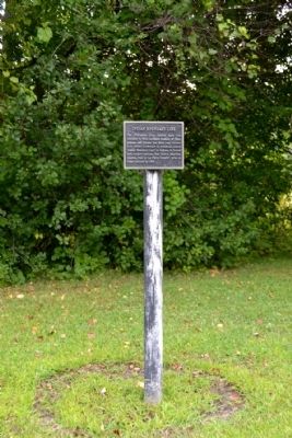 Indian Boundary Line Marker image. Click for full size.