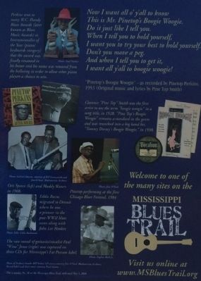 Pinetop Perkins Marker photos image. Click for full size.